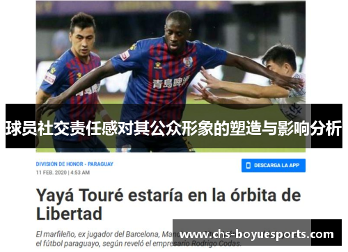球员社交责任感对其公众形象的塑造与影响分析